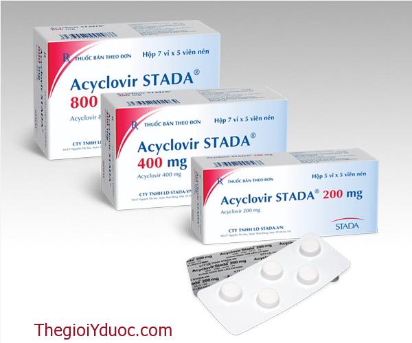 Acyclovir STADA® 200mg/400mg/800mg