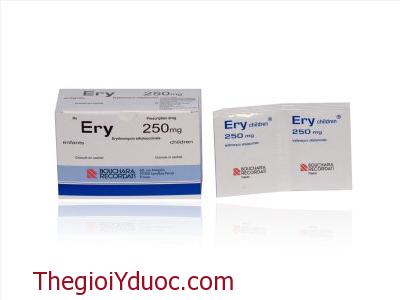 ERY CHILDREN 250MG