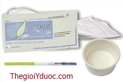 Que thử rụng trứng Lovetest